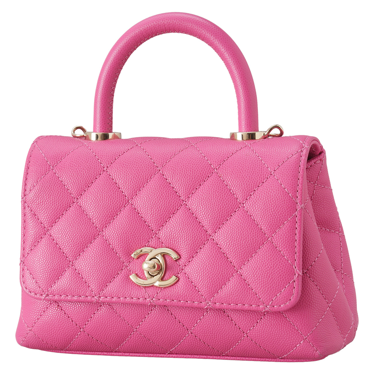 CHANEL(USED)샤넬 AS2215 캐비어 코코핸들 19