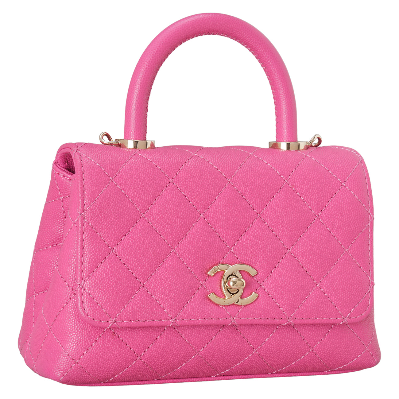 CHANEL(USED)샤넬 AS2215 캐비어 코코핸들 19