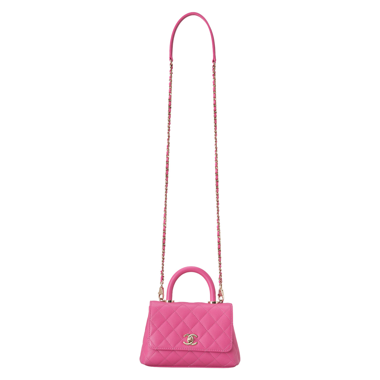CHANEL(USED)샤넬 AS2215 캐비어 코코핸들 19