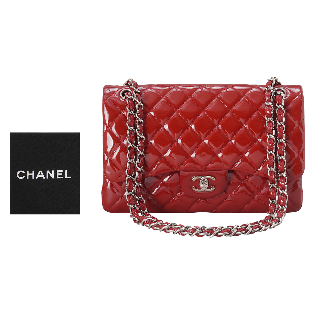 CHANEL(USED)샤넬 페이던트 클래식 라지 플랩백