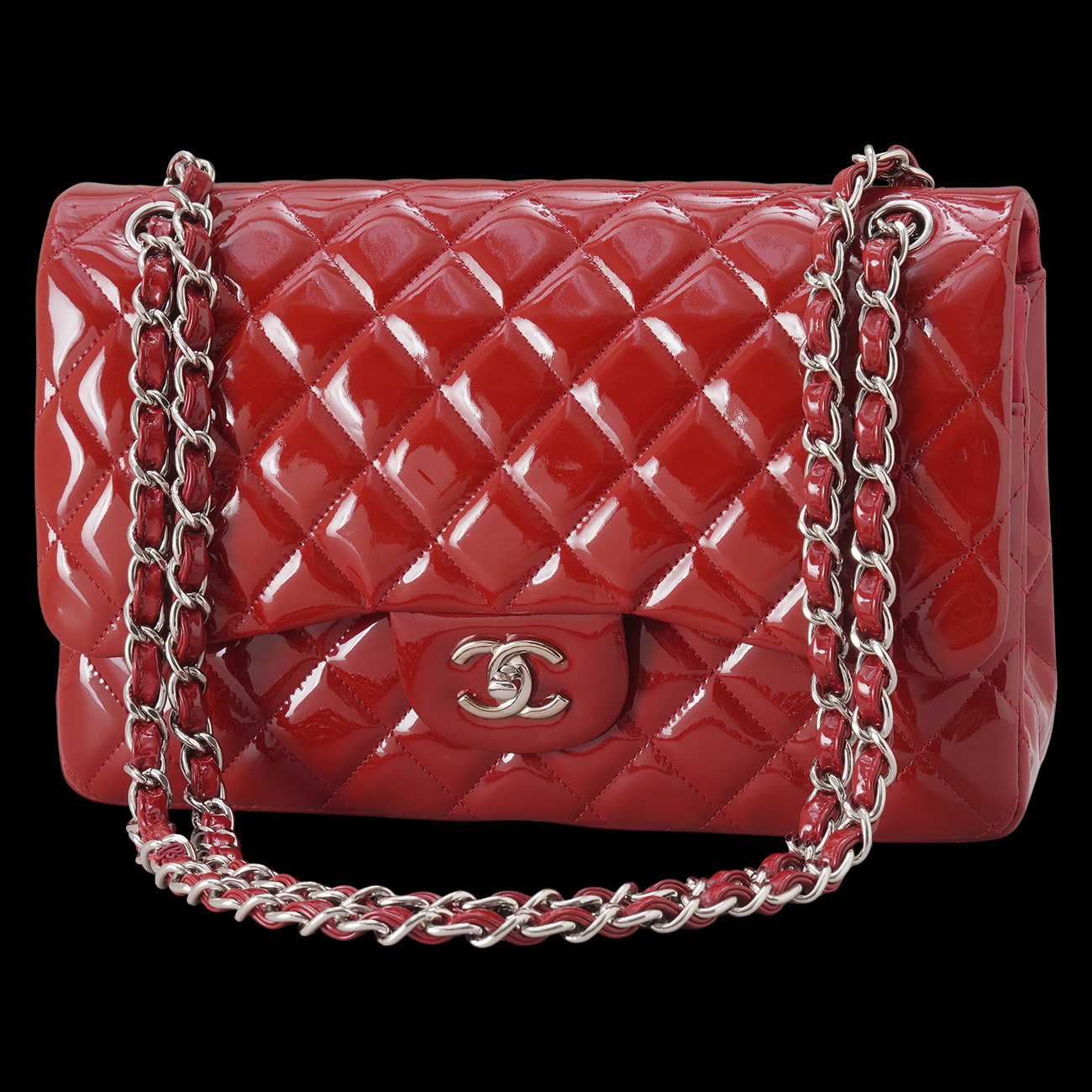 CHANEL(USED)샤넬 페이던트 클래식 라지 플랩백