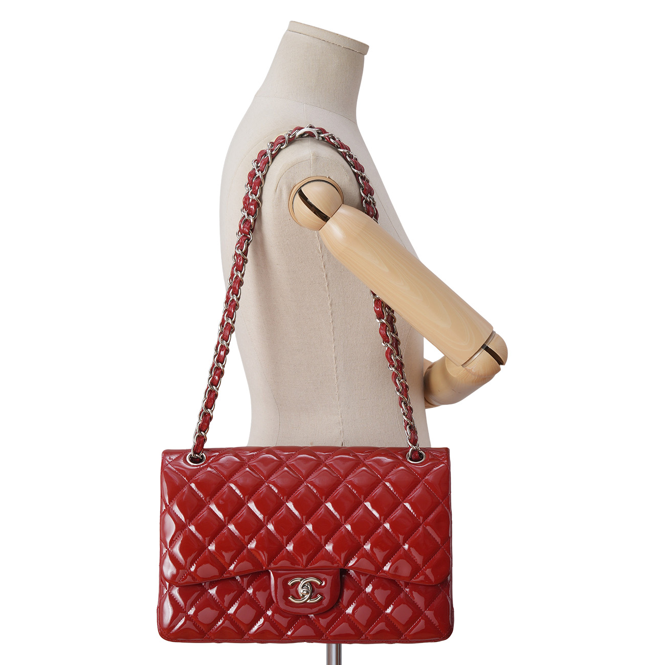 CHANEL(USED)샤넬 페이던트 클래식 라지 플랩백