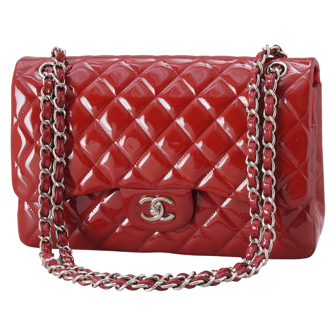 CHANEL(USED)샤넬 페이던트 클래식 라지 플랩백