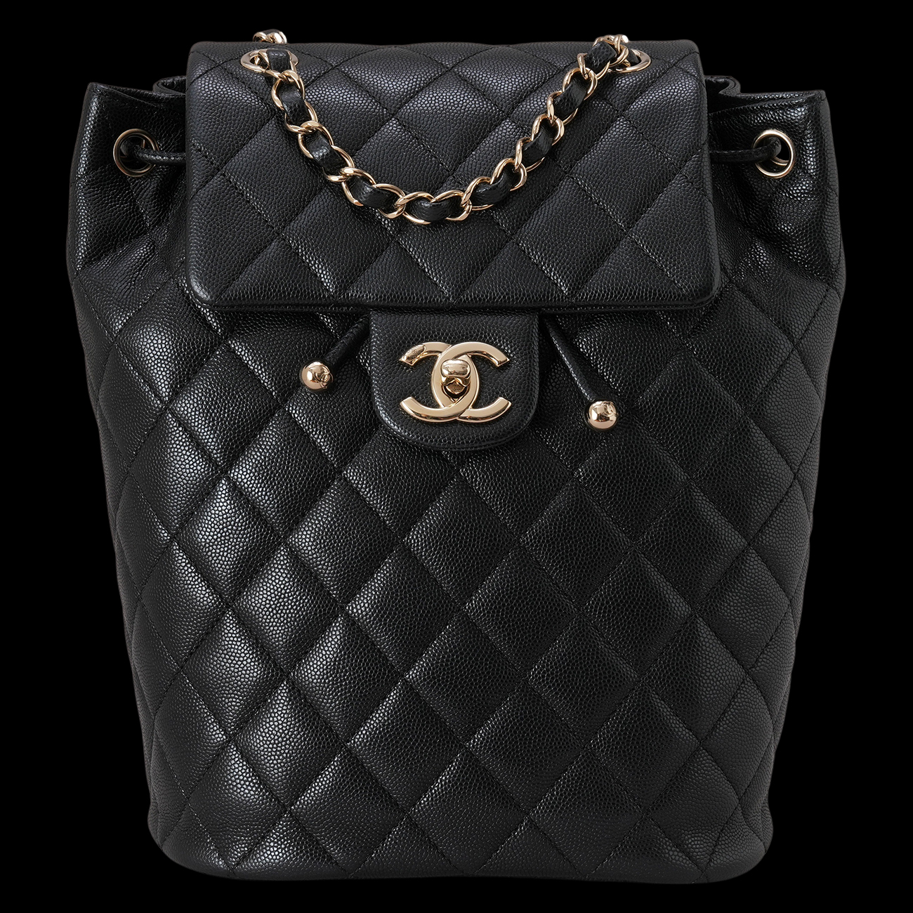 CHANEL(USED)샤넬 AS4059 캐비어 어반스피릿 미듐