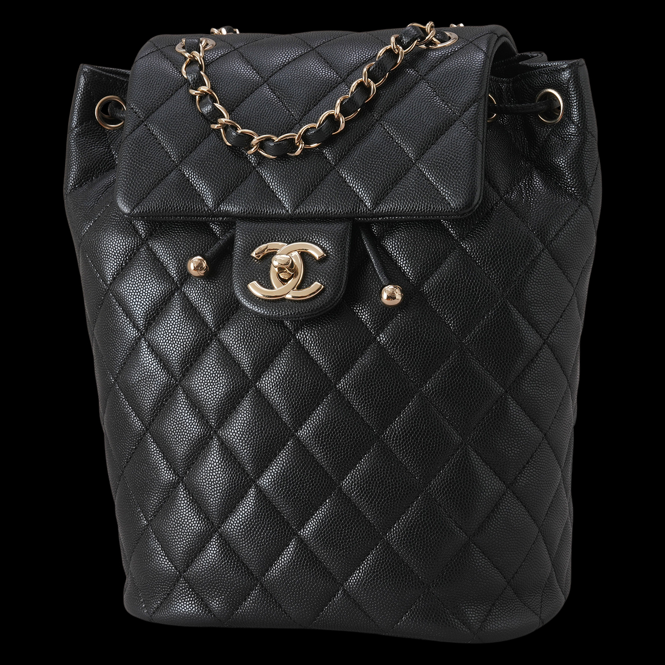 CHANEL(USED)샤넬 AS4059 캐비어 어반스피릿 미듐