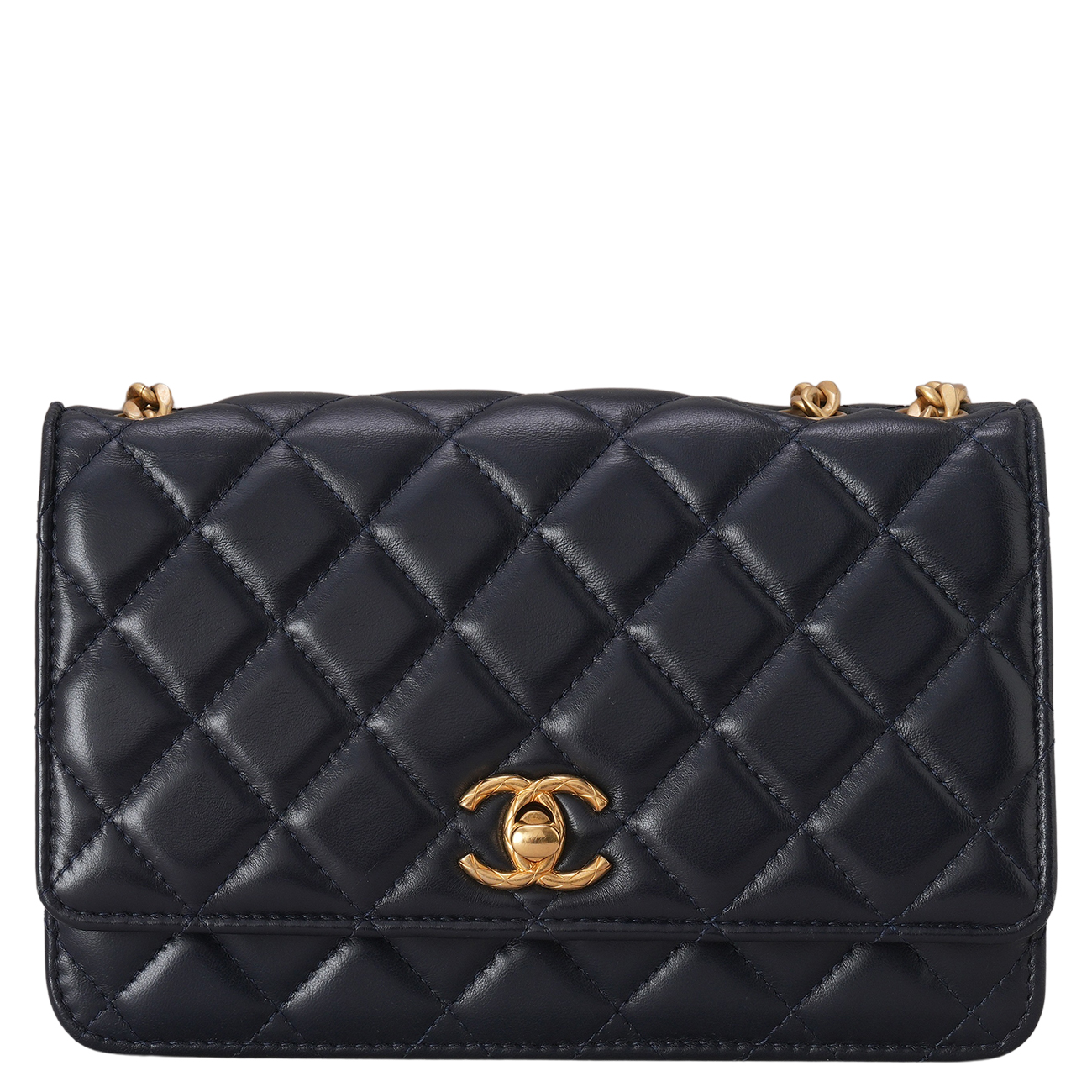 CHANEL(USED)샤넬 AP3043 램스킨 CC로고 WOC