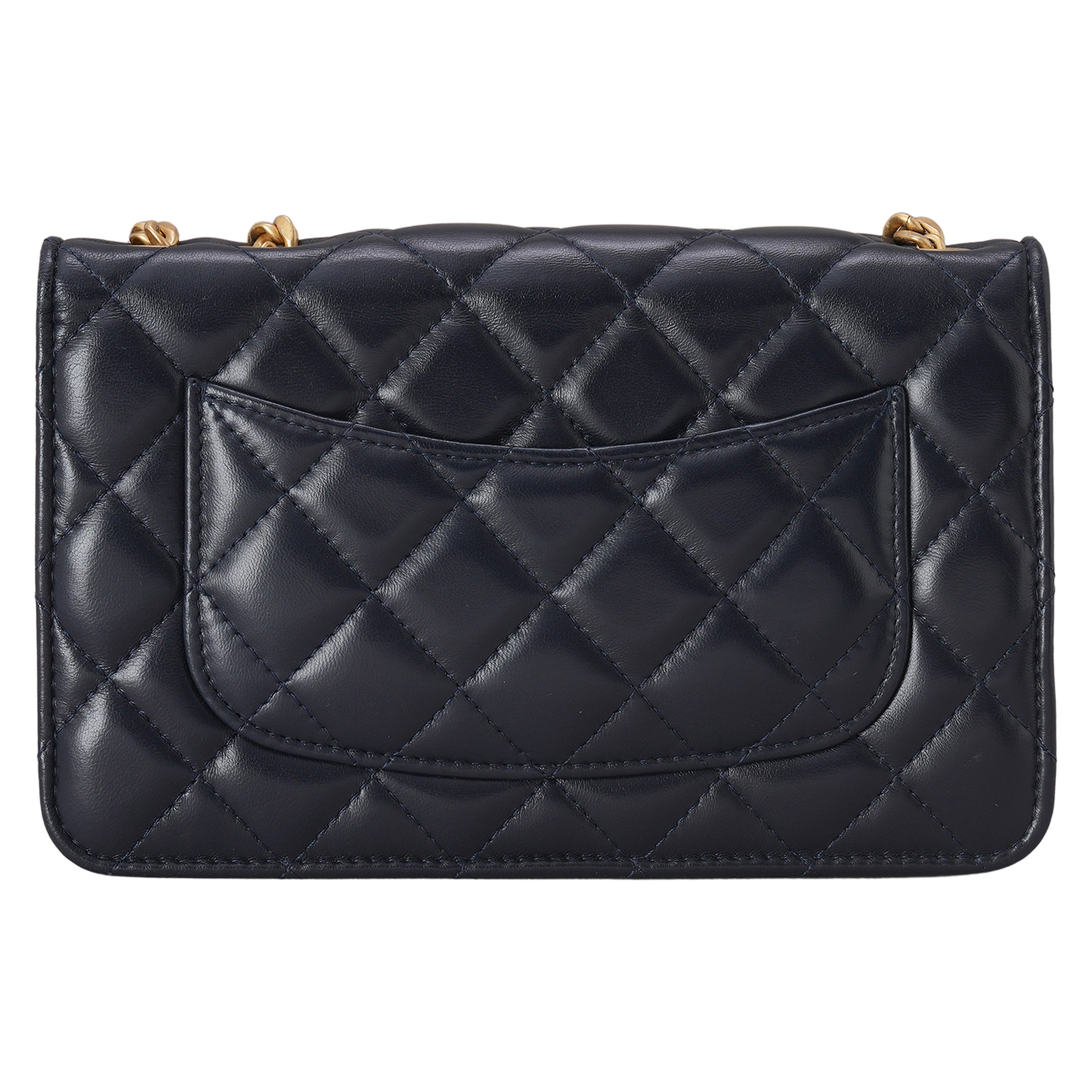 CHANEL(USED)샤넬 AP3043 램스킨 CC로고 WOC