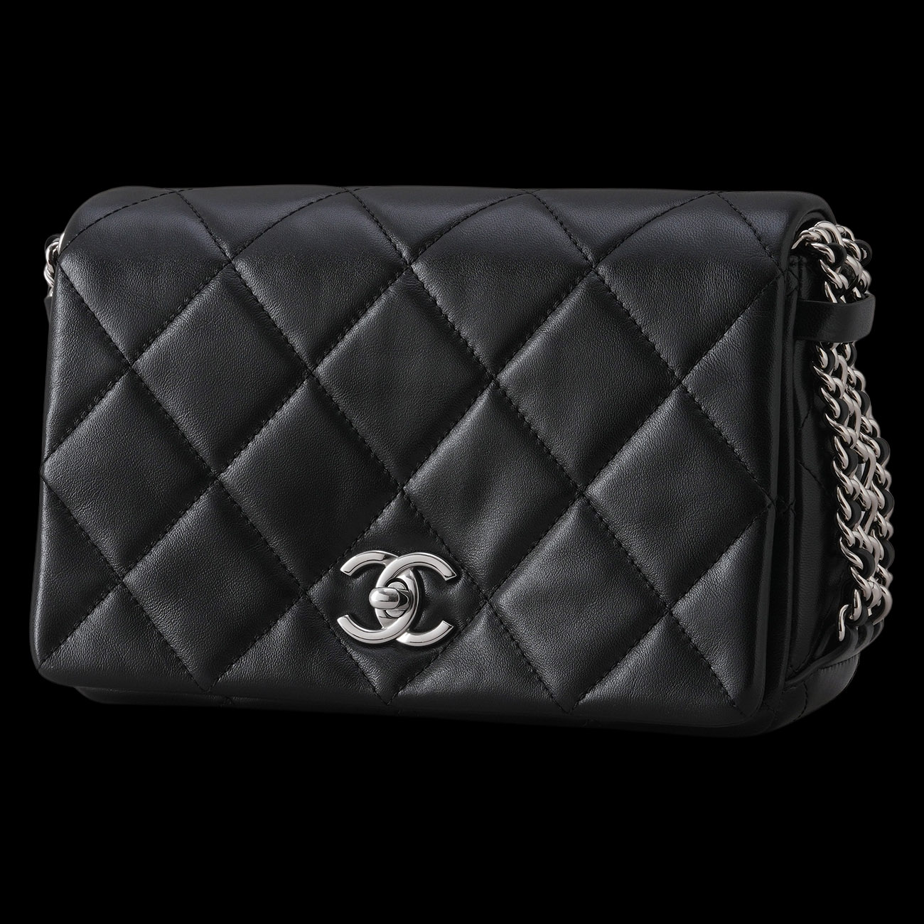 CHANEL(USED)샤넬 더블 체인 숄더백