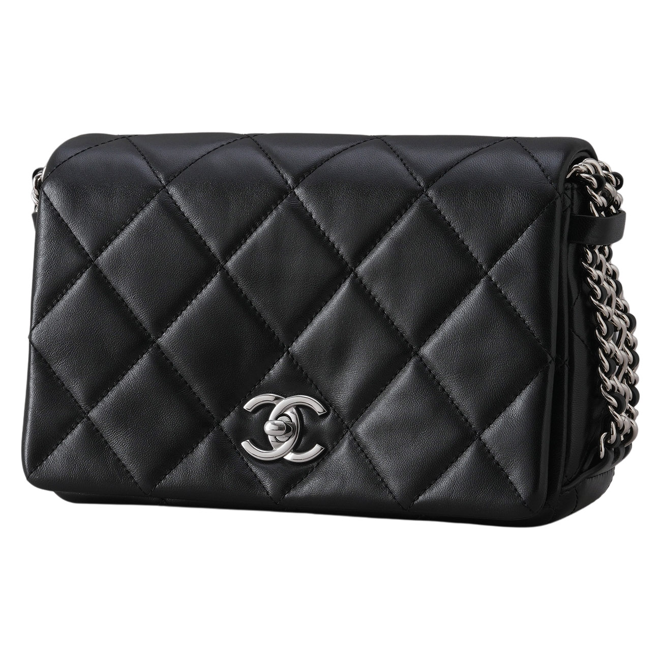 CHANEL(USED)샤넬 더블 체인 숄더백