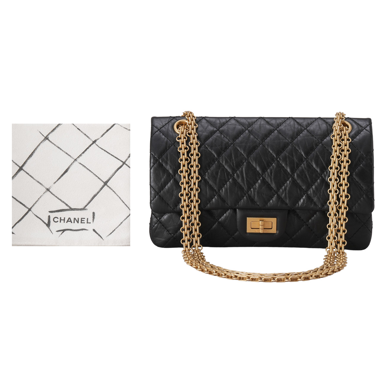 CHANEL(USED)샤넬 A37586 빈티지 2.55백 24