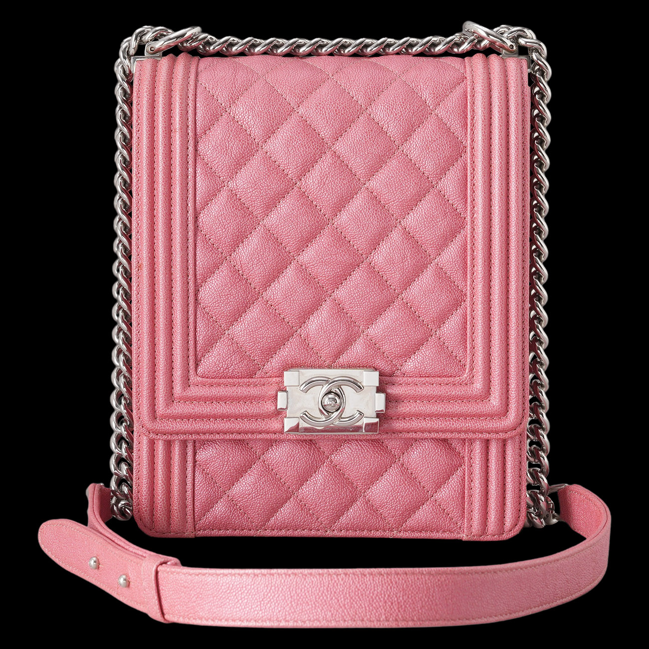 CHANEL(USED)샤넬 AS0130 보이 사첼백