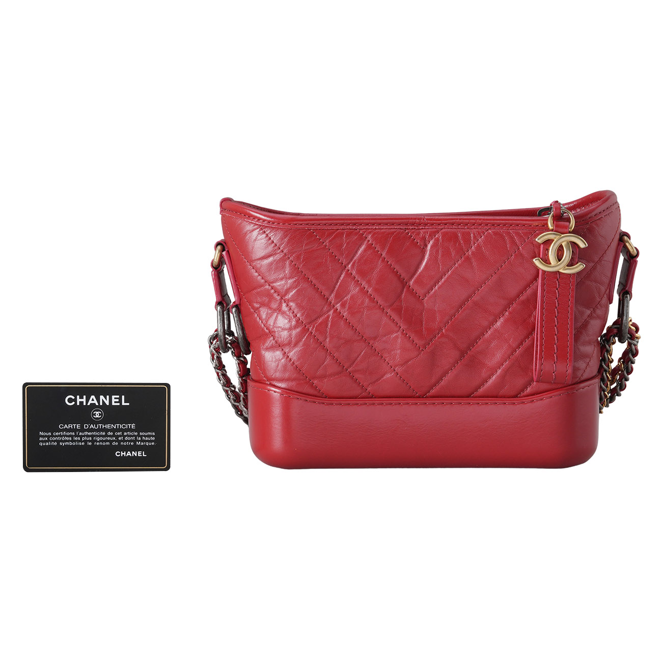 CHANEL(USED)샤넬 쉐브론 가브리엘 호보백