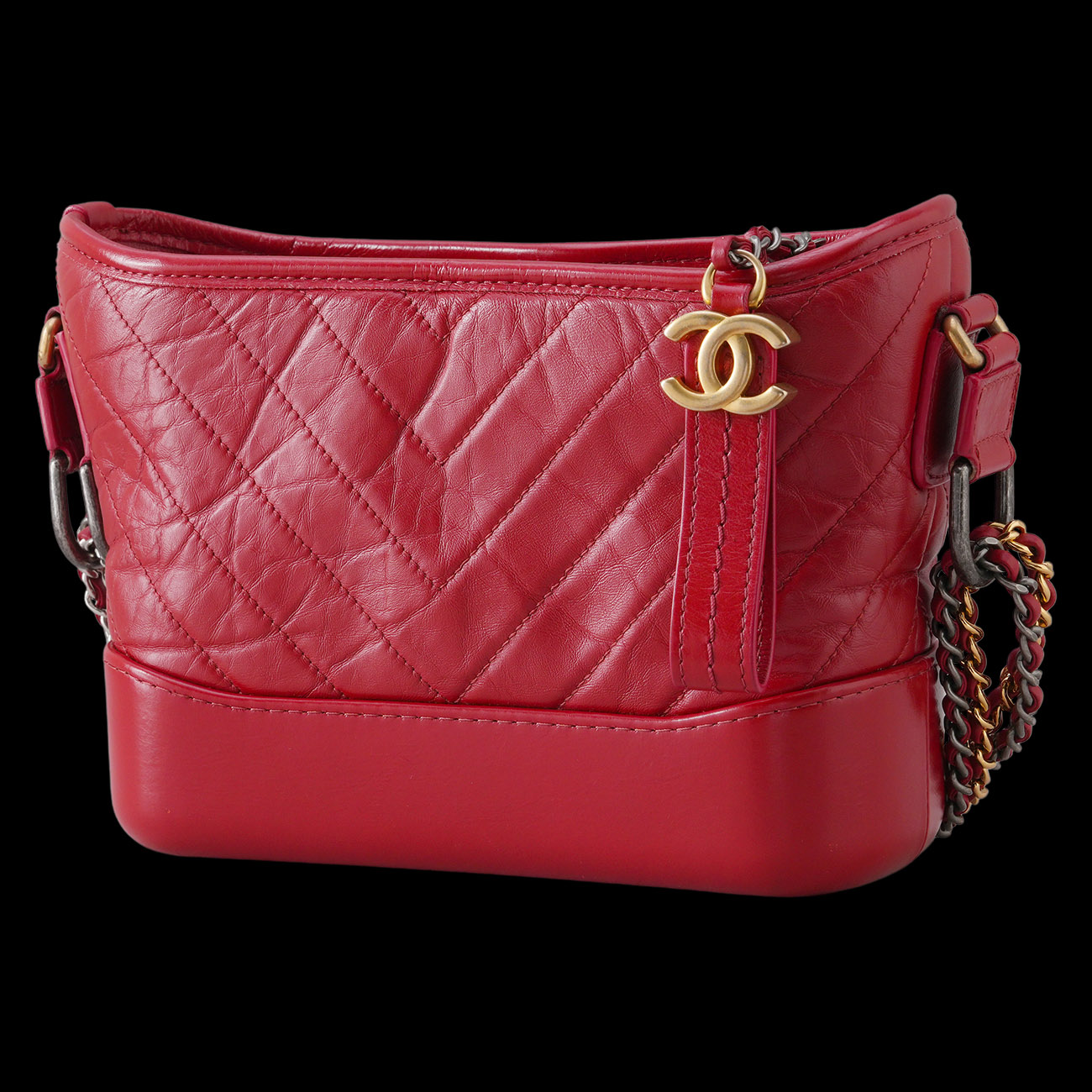 CHANEL(USED)샤넬 쉐브론 가브리엘 호보백