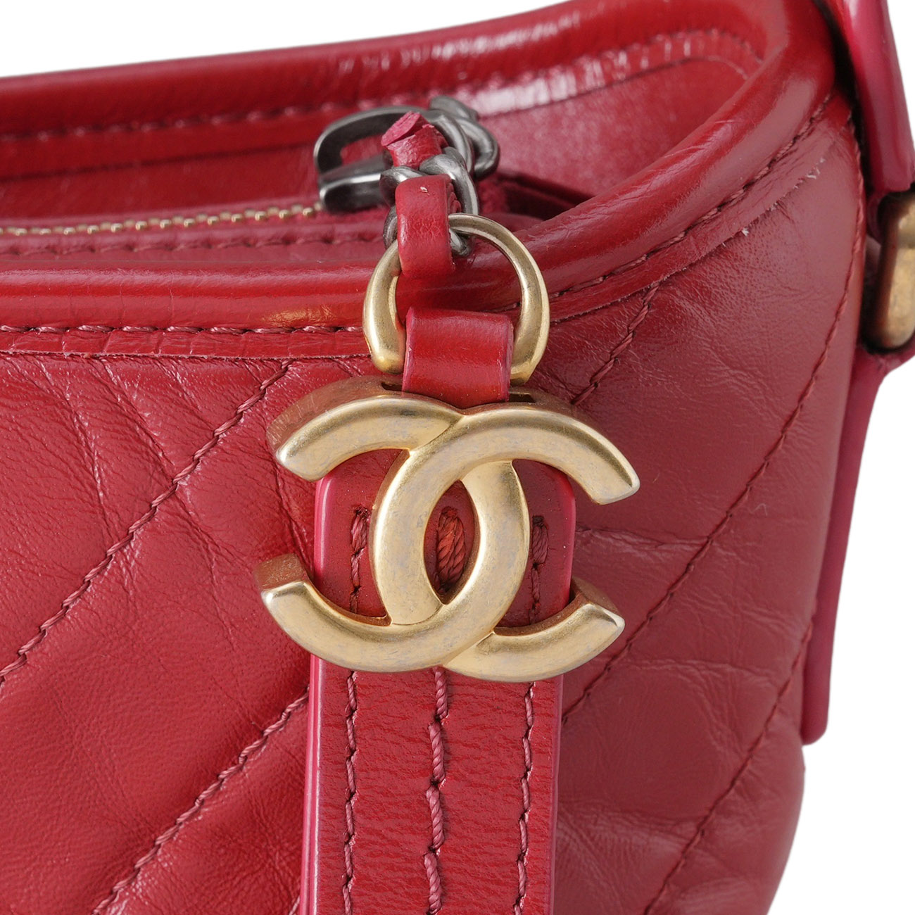 CHANEL(USED)샤넬 쉐브론 가브리엘 호보백