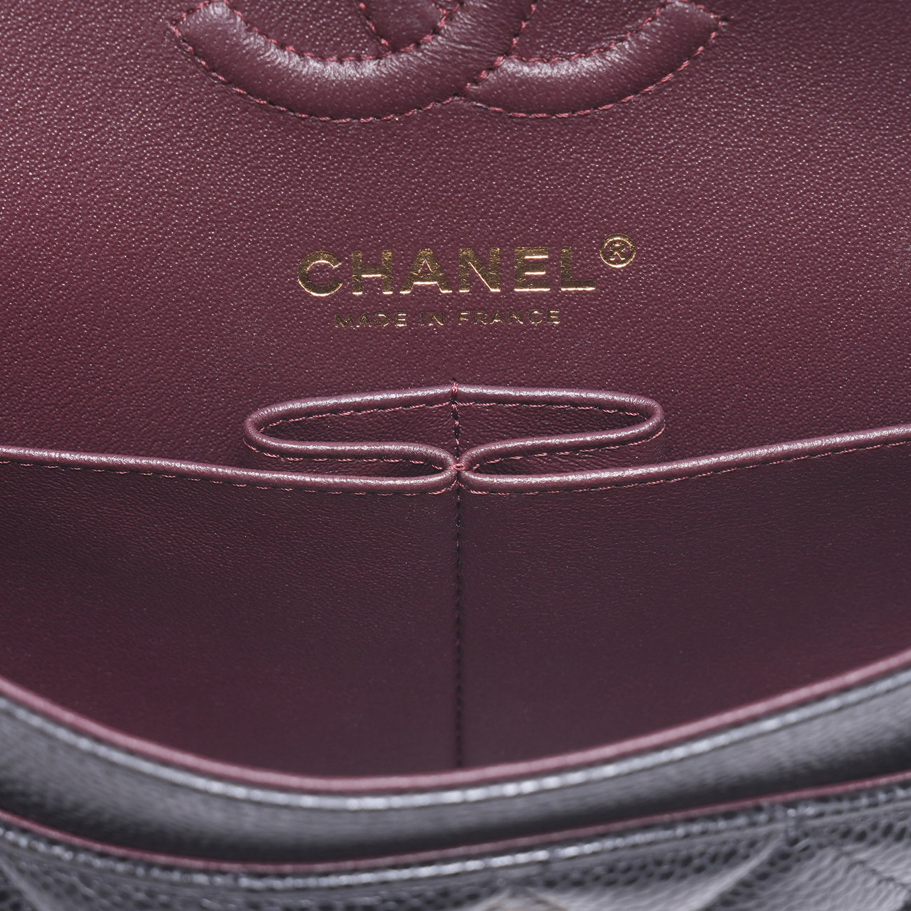 CHANEL(USED)샤넬 A01113 캐비어 클래식 스몰 플랩 백