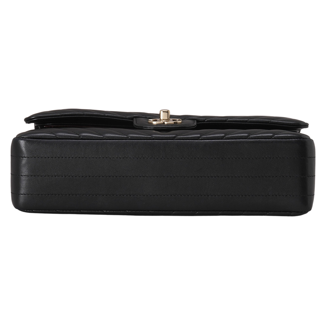 CHANEL(USED)샤넬 램스킨 쉐브론 클래식 미듐 플랩백