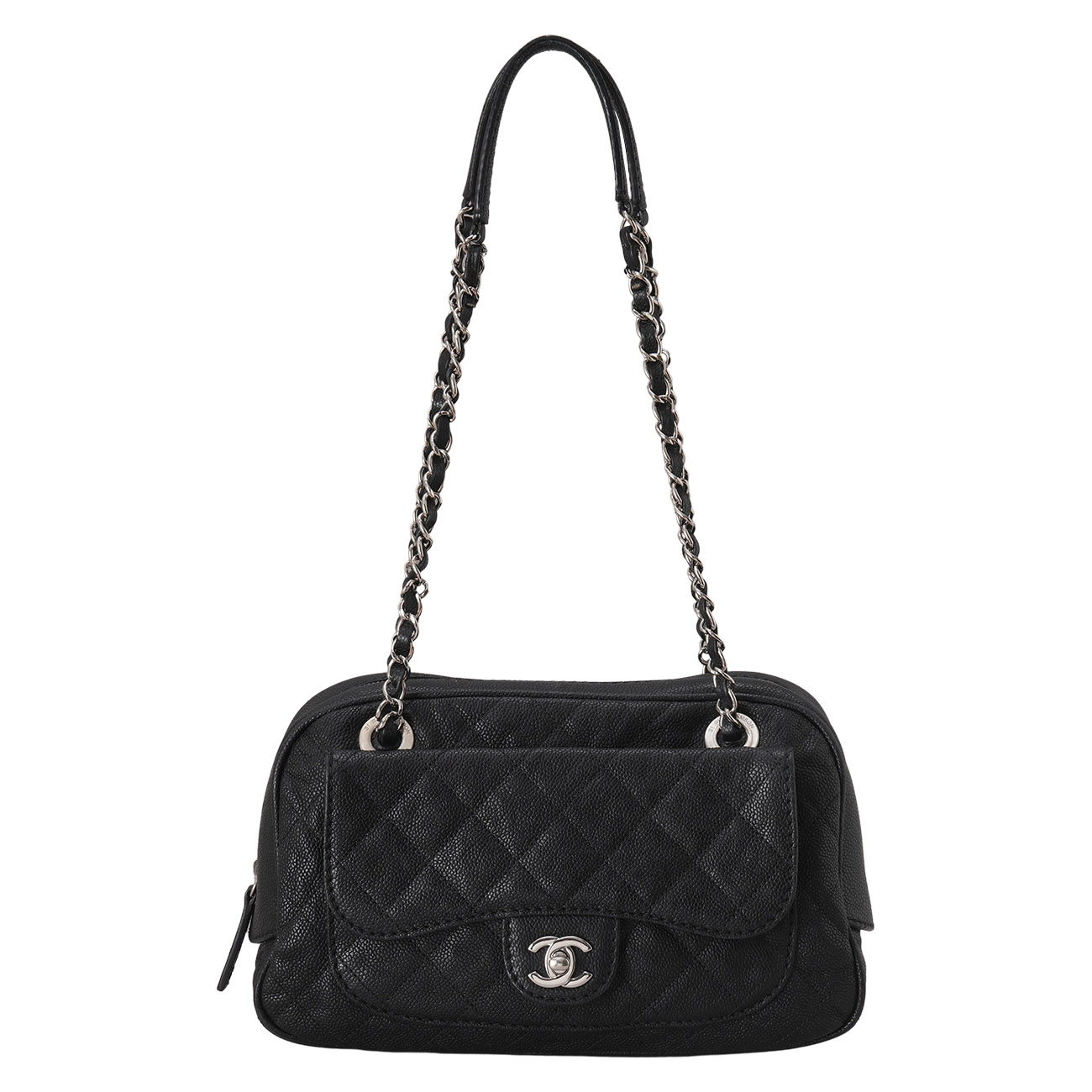 CHANEL(USED)샤넬 캐비어 시즌 체인 숄더백