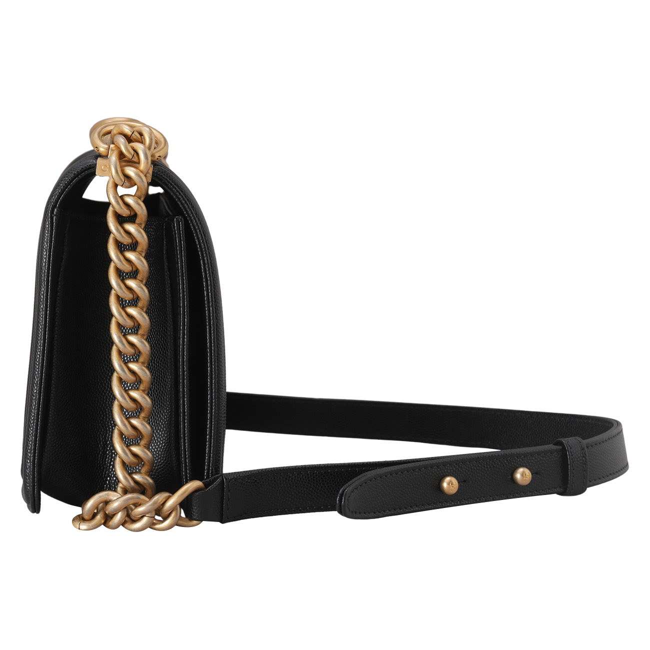 CHANEL(USED)샤넬 캐비어 보이샤넬 미듐 플랩백
