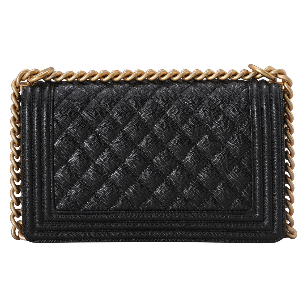 CHANEL(USED)샤넬 캐비어 보이샤넬 미듐 플랩백