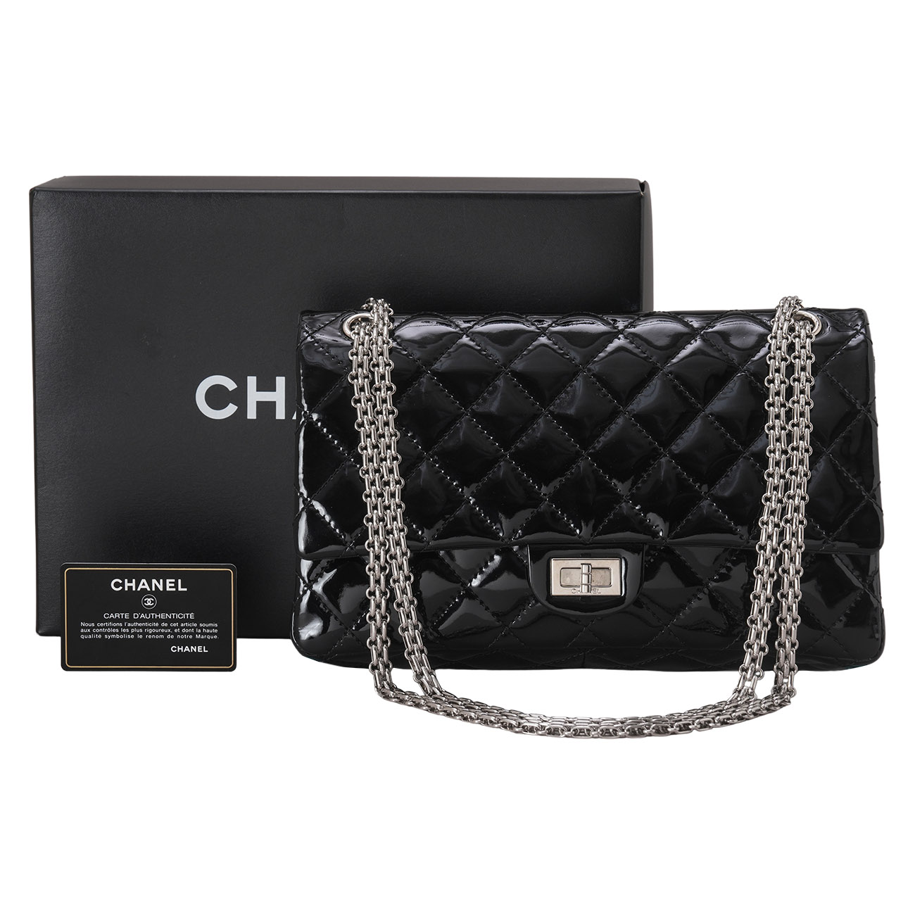 CHANEL(USED)샤넬 2.55 빈티지 페이던트 플랩 백
