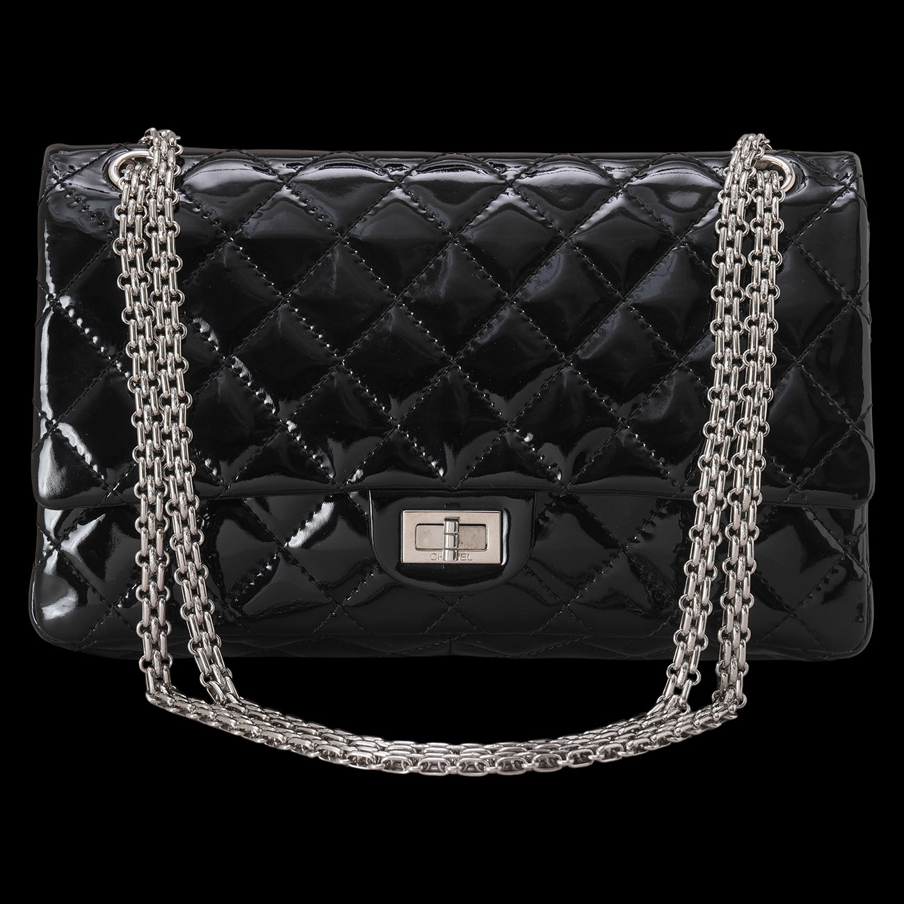 CHANEL(USED)샤넬 2.55 빈티지 페이던트 플랩 백