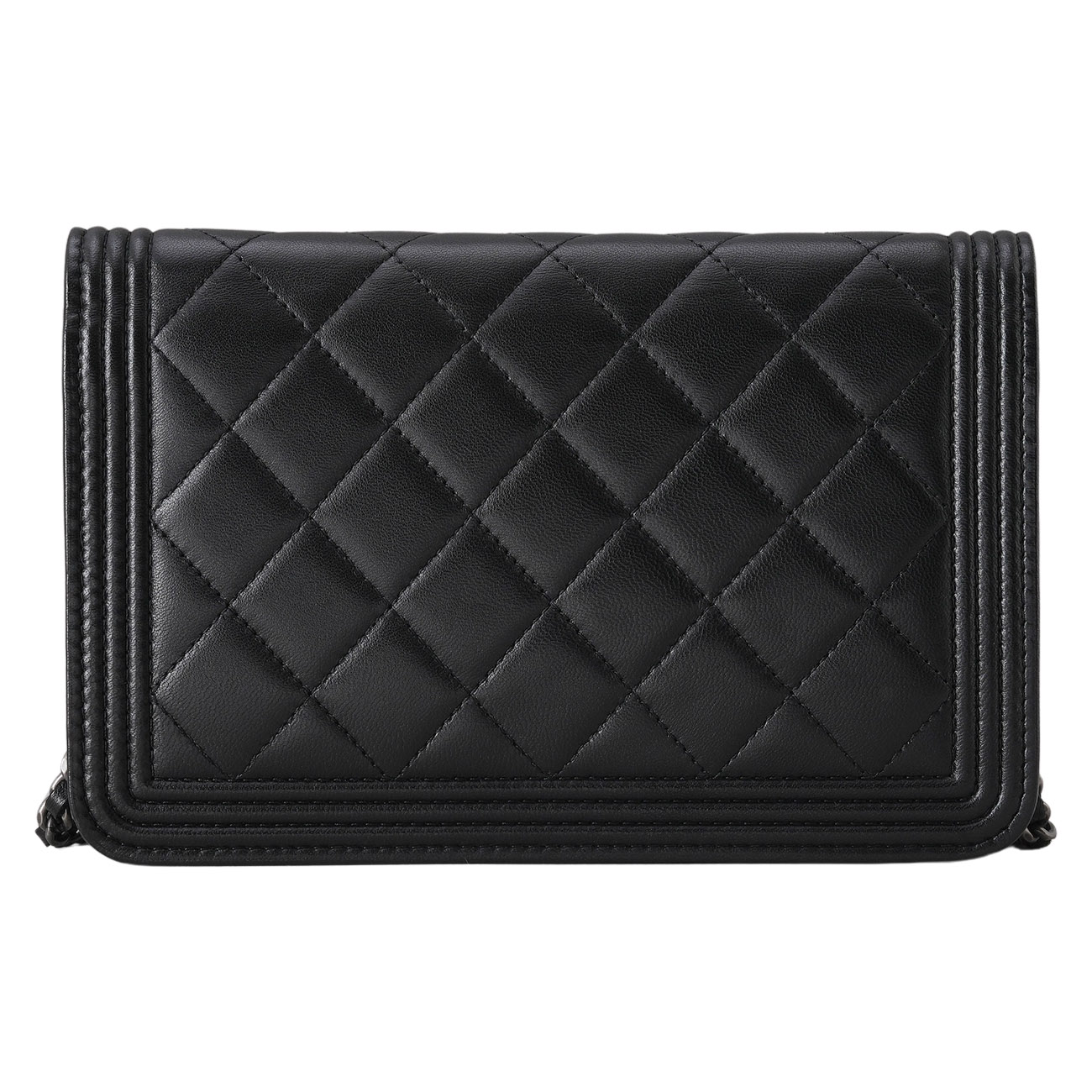 CHANEL(USED)샤넬 램스킨 보이샤넬 WOC