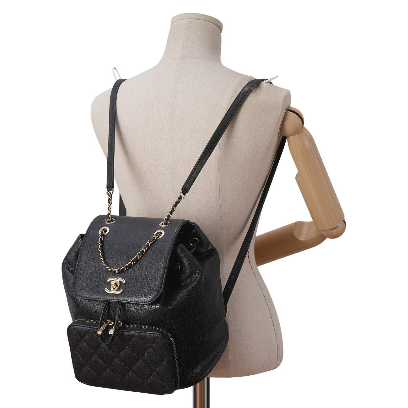 CHANEL(USED)샤넬 캐비어 어피니티 백팩