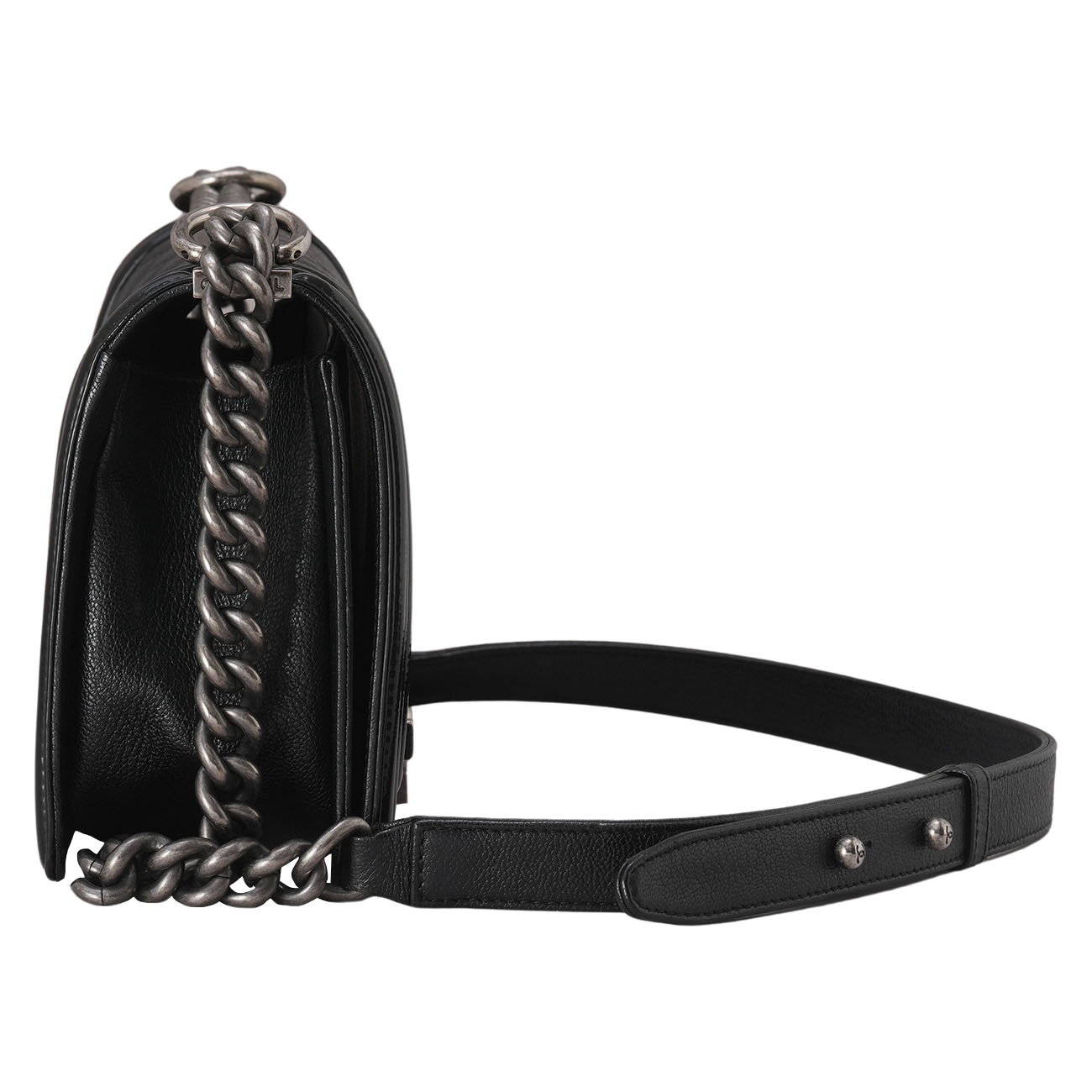 CHANEL(USED)샤넬 A67086 캐비어 보이백 미듐