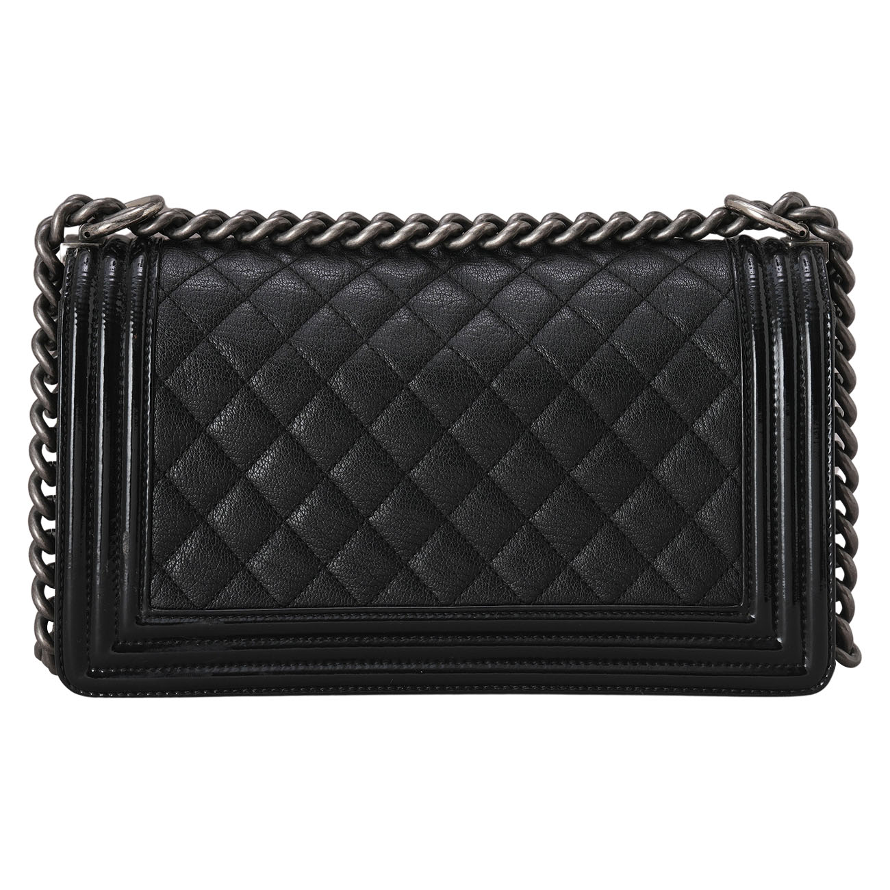 CHANEL(USED)샤넬 A67086 캐비어 보이백 미듐