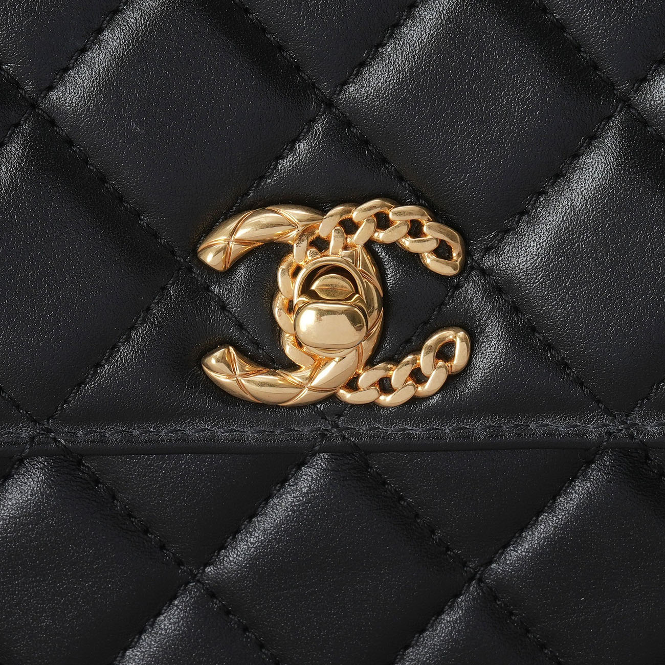 CHANEL(USED)샤넬 AS4307 시즌 탑핸들 체인 숄더백