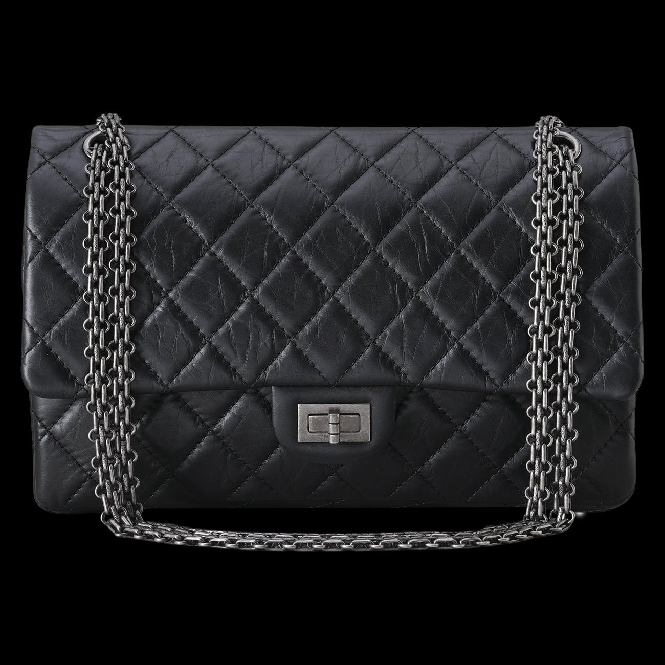 CHANEL(USED)샤넬 빈티지 2.55 플랩백 28
