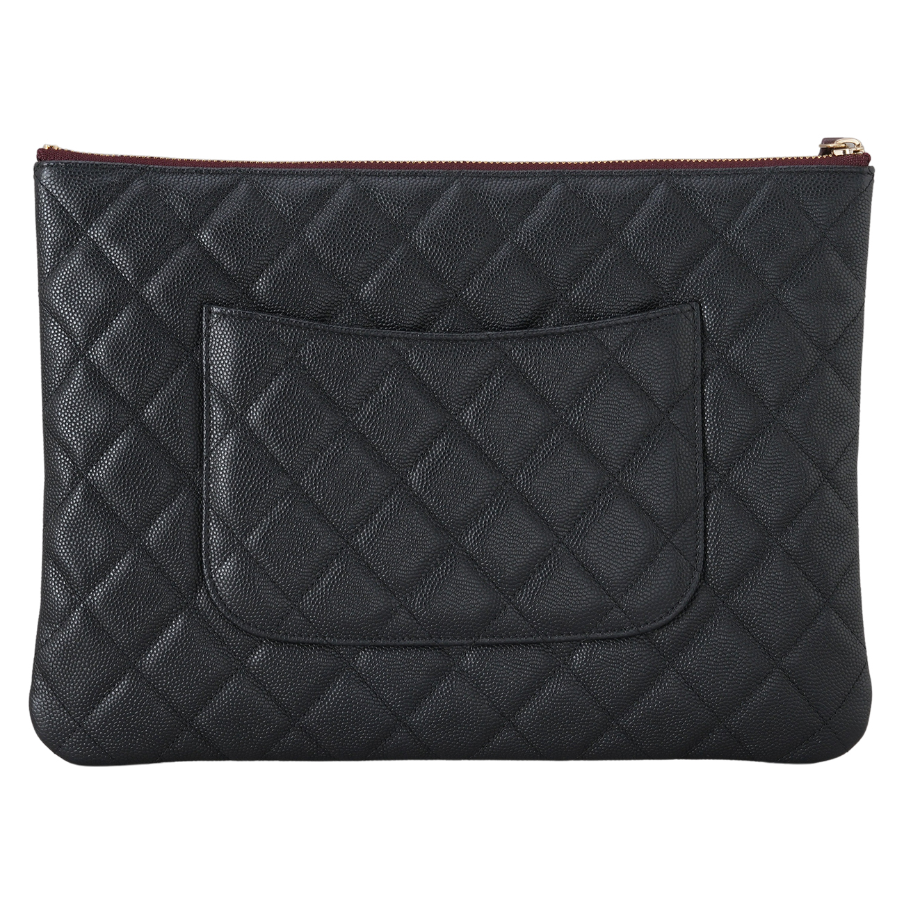 CHANEL(USED)샤넬 캐비어 클래식 미듐 클러치