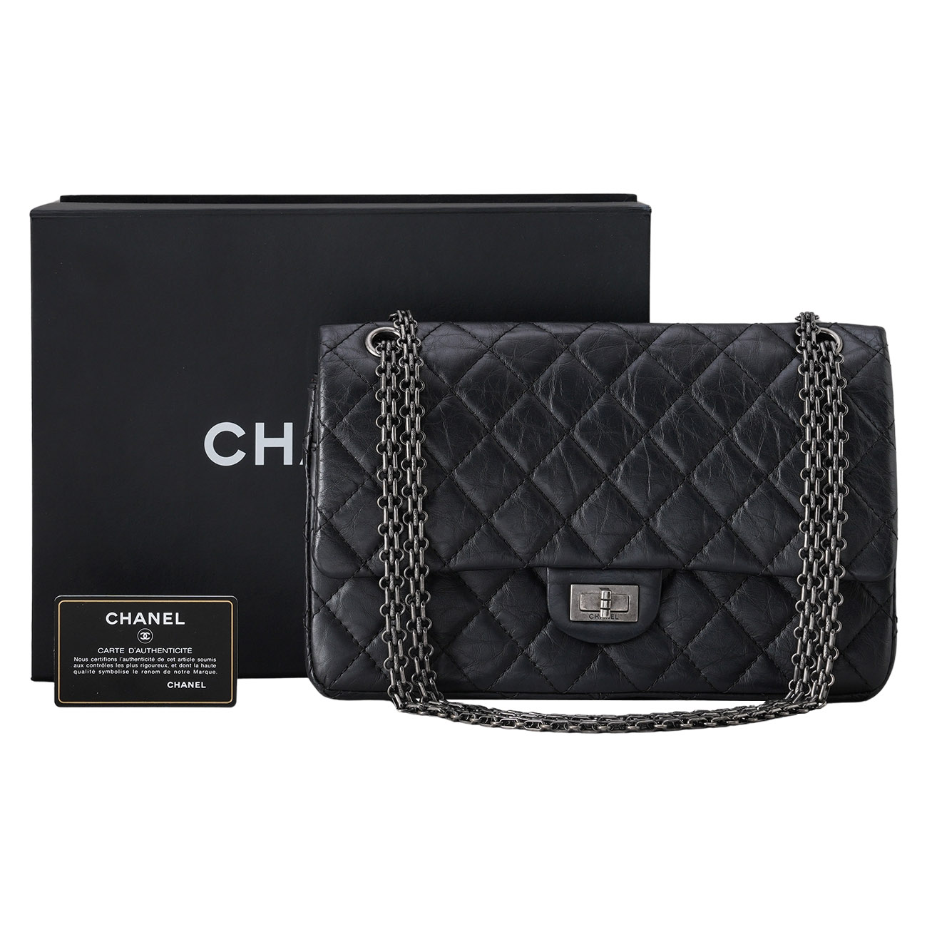 CHANEL(USED)샤넬 A37587 2.55 빈티지 플랩백