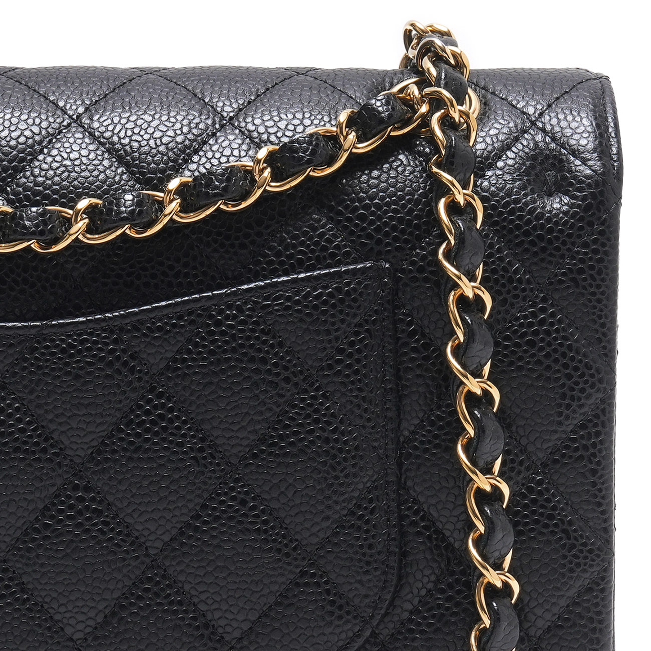 CHANEL(USED)샤넬 캐비어 클래식 미듐 플랩백