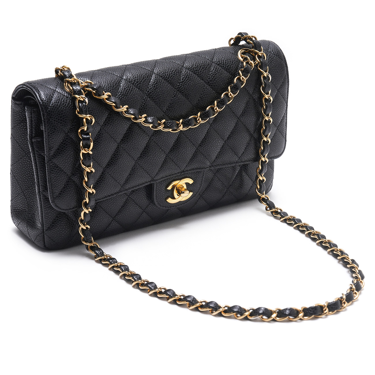 CHANEL(USED)샤넬 캐비어 클래식 미듐 플랩백