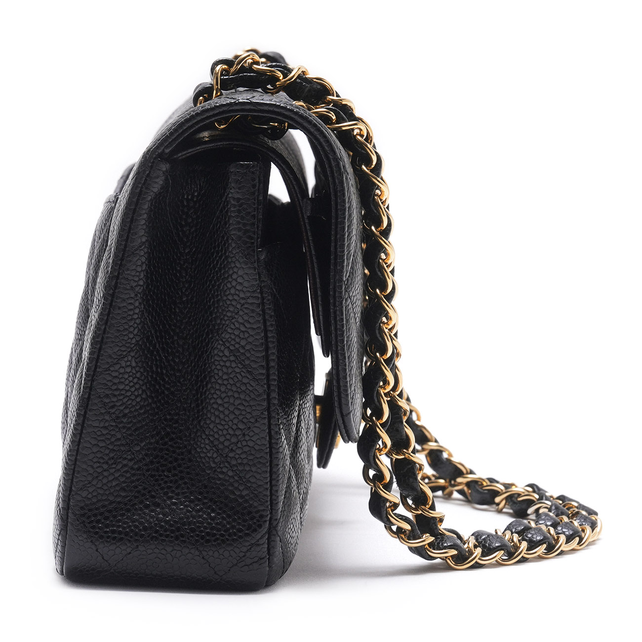 CHANEL(USED)샤넬 캐비어 클래식 미듐 플랩백