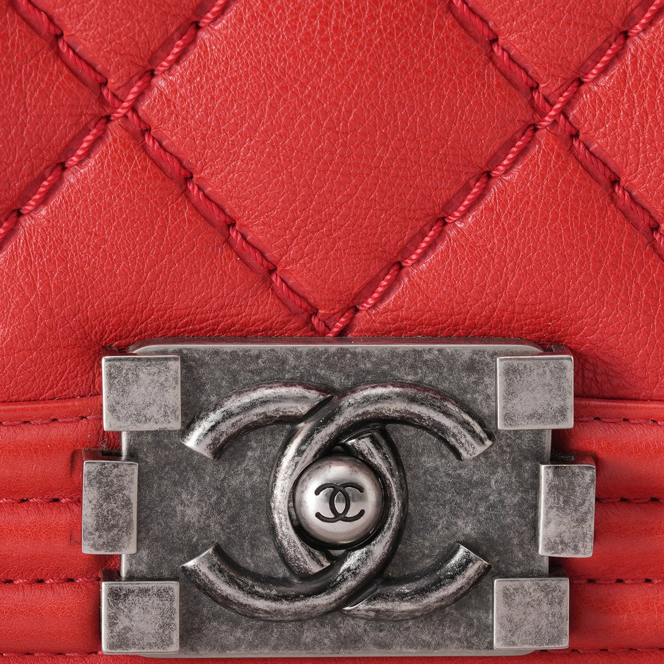 CHANEL(USED)샤넬 시즌 보이샤넬 미듐 플랩백