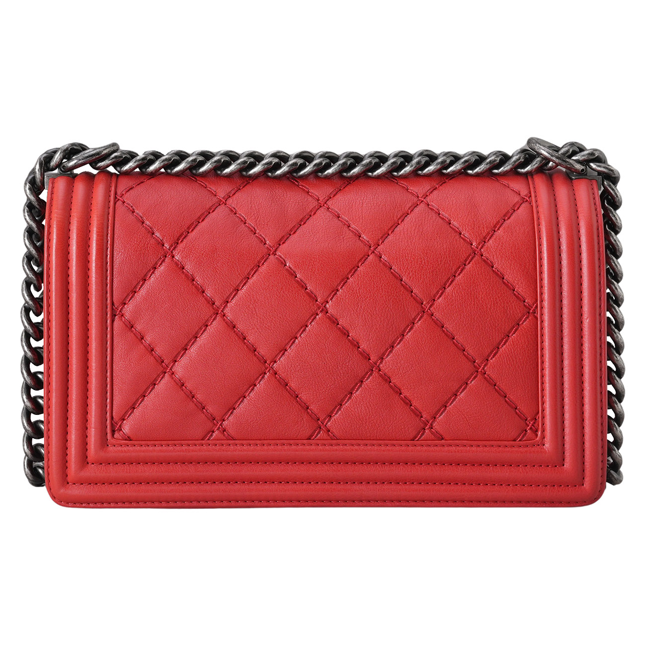 CHANEL(USED)샤넬 시즌 보이샤넬 미듐 플랩백