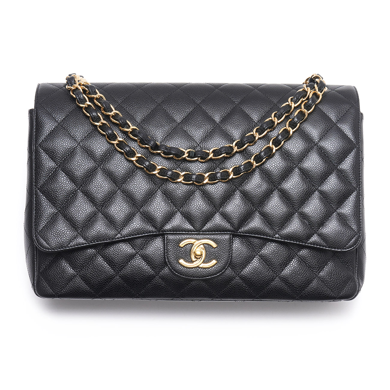 CHANEL(USED)샤넬 캐비어 클래식 맥시 플랩백