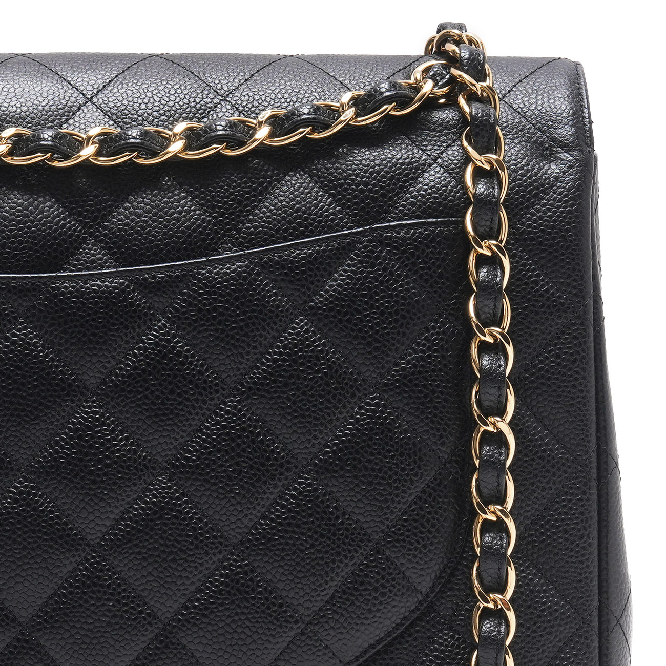 CHANEL(USED)샤넬 캐비어 클래식 맥시 플랩백