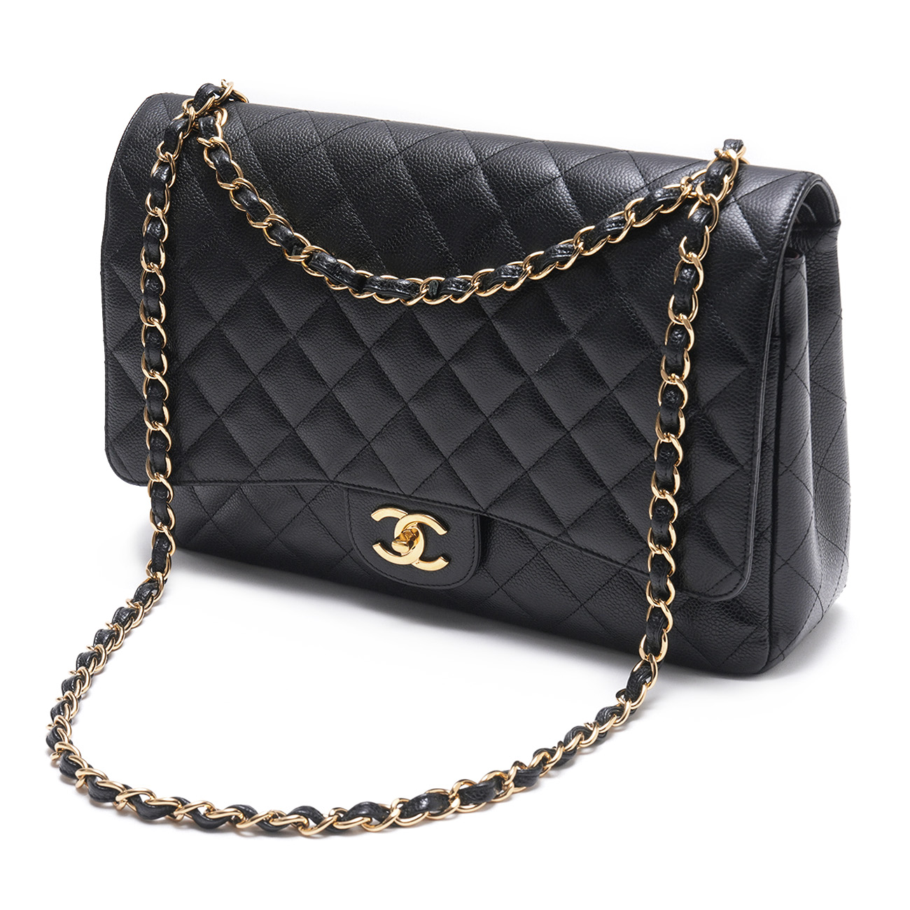 CHANEL(USED)샤넬 캐비어 클래식 맥시 플랩백