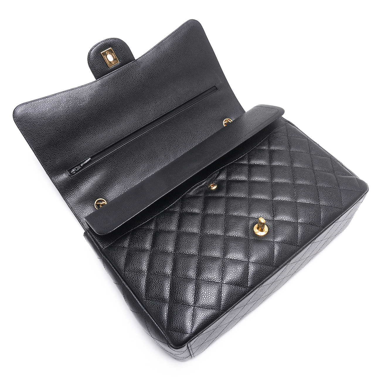 CHANEL(USED)샤넬 캐비어 클래식 맥시 플랩백