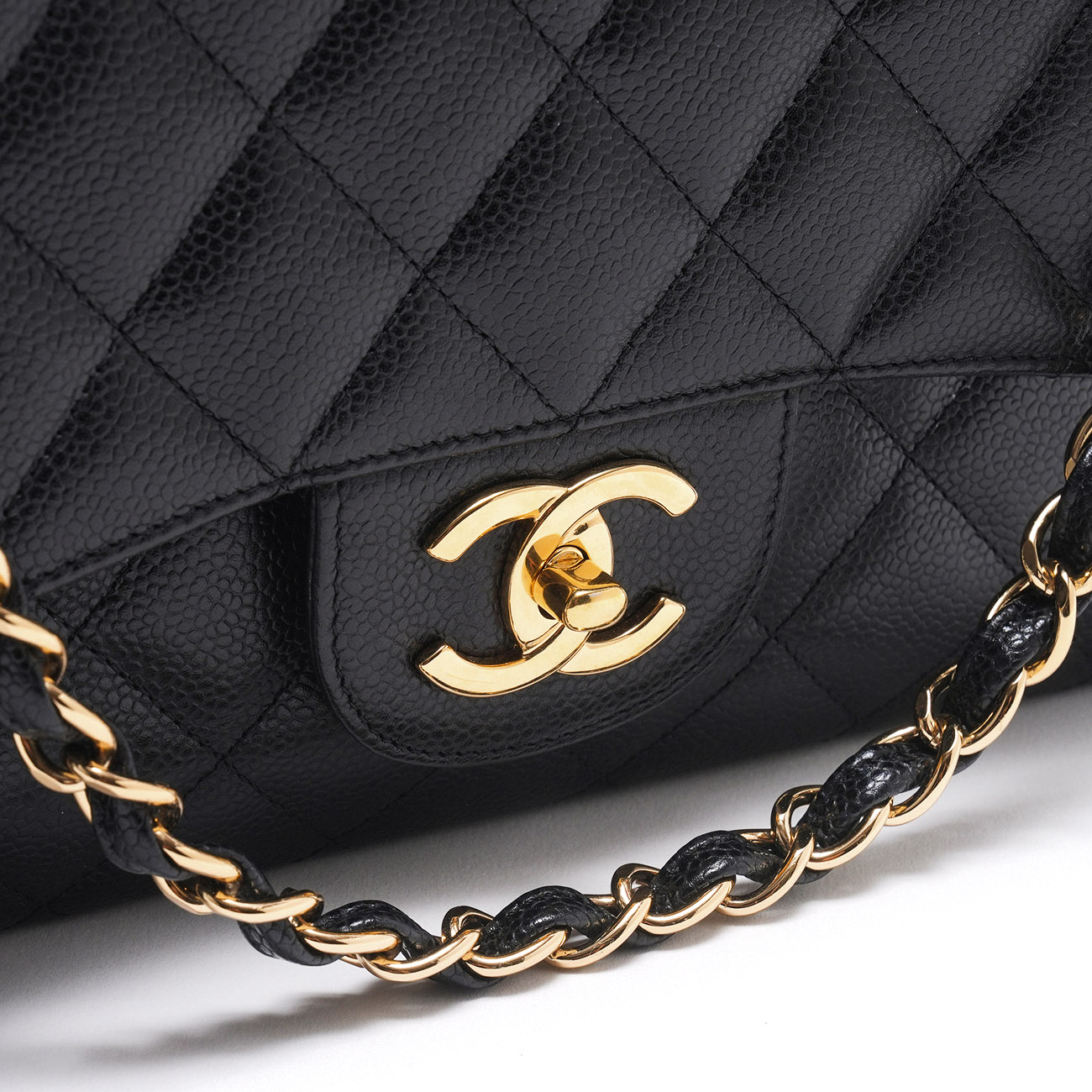 CHANEL(USED)샤넬 캐비어 클래식 맥시 플랩백