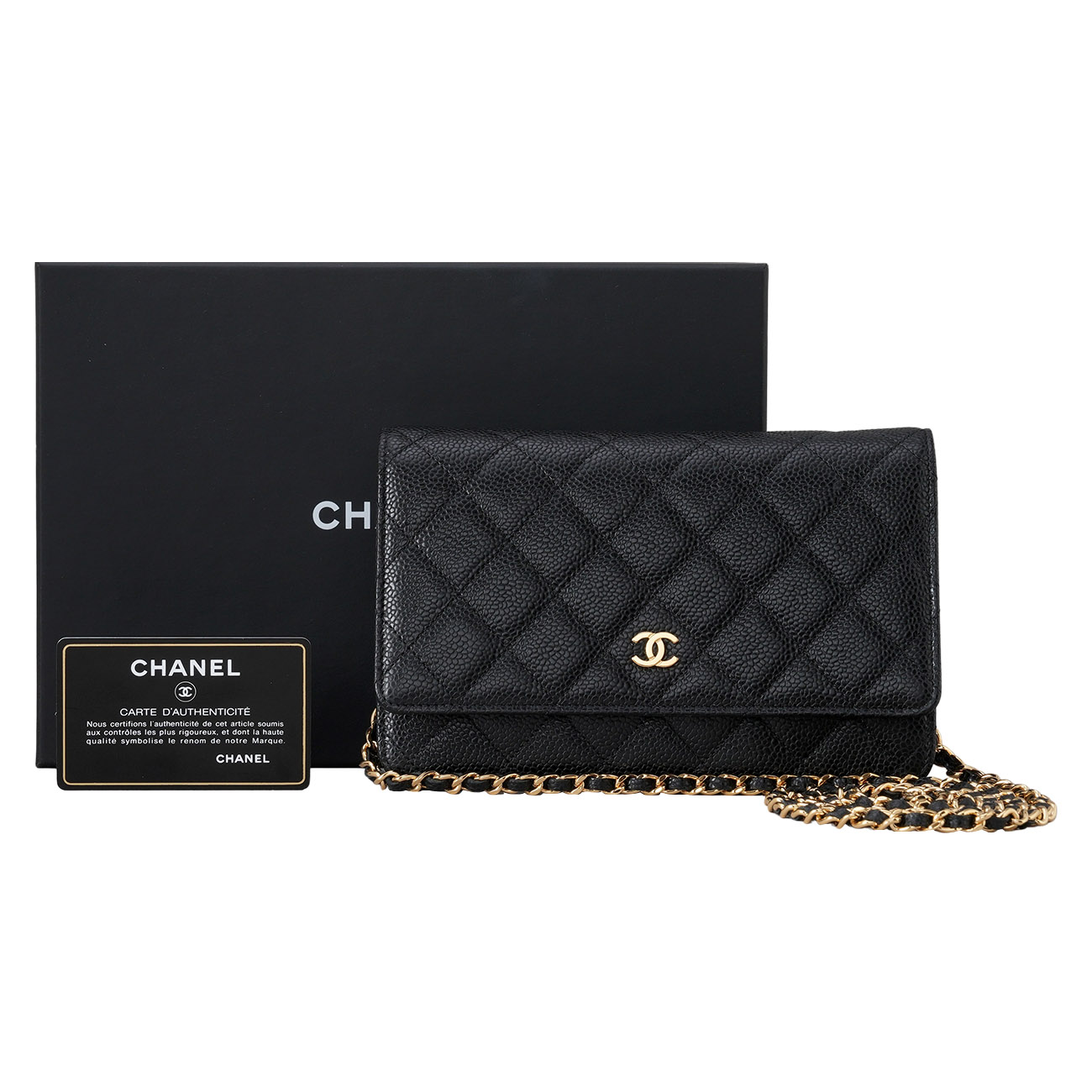 CHANEL(USED)샤넬 캐비어 클래식 WOC