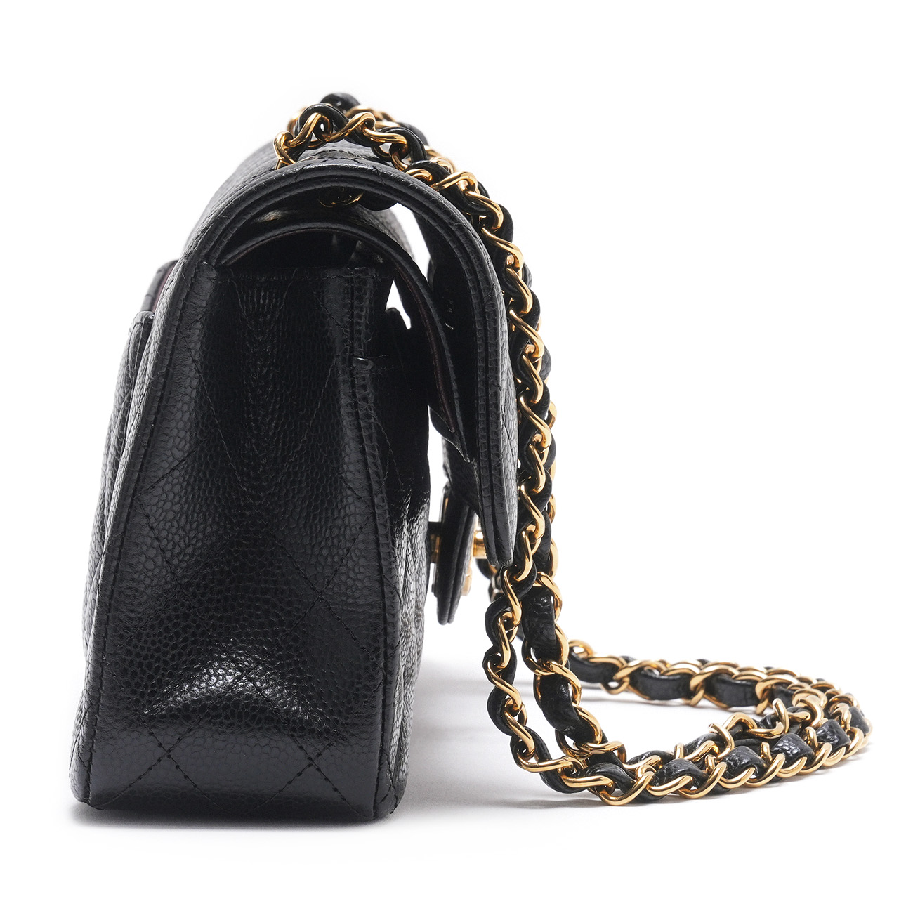 CHANEL(USED)샤넬 캐비어 클래식 스몰 플랩백