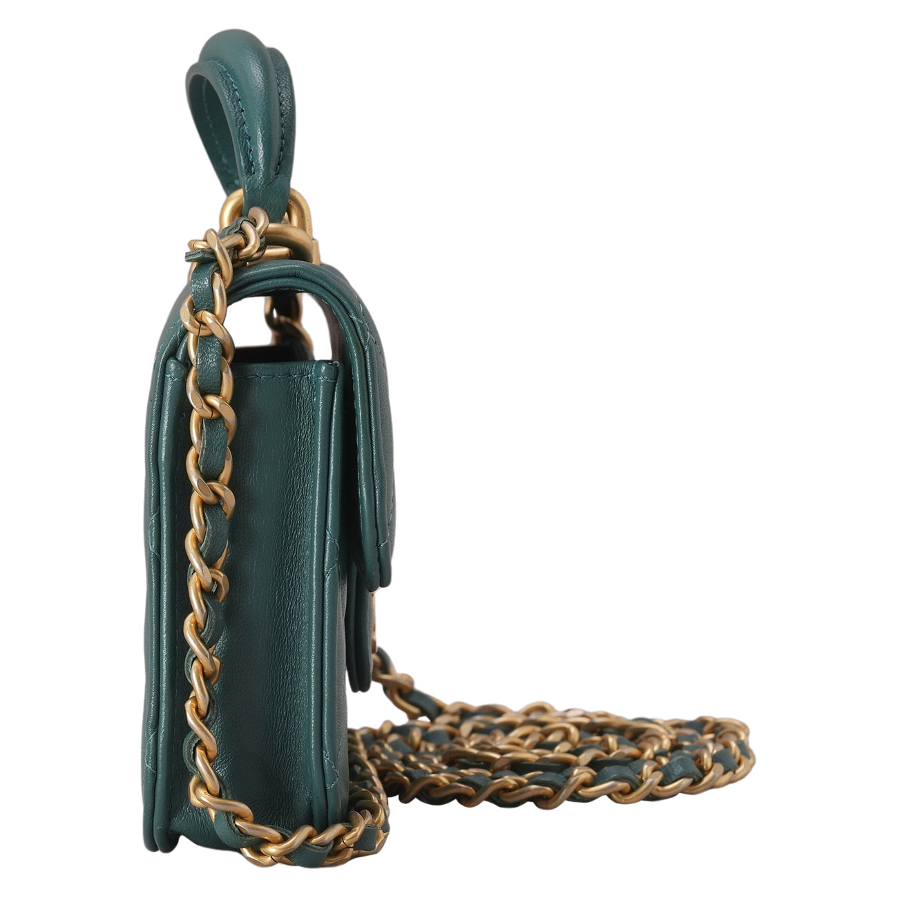 CHANEL(USED)샤넬 미니 체인 탑 핸들백