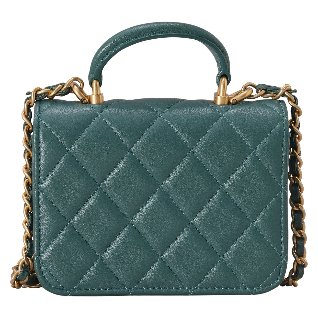 CHANEL(USED)샤넬 미니 체인 탑 핸들백