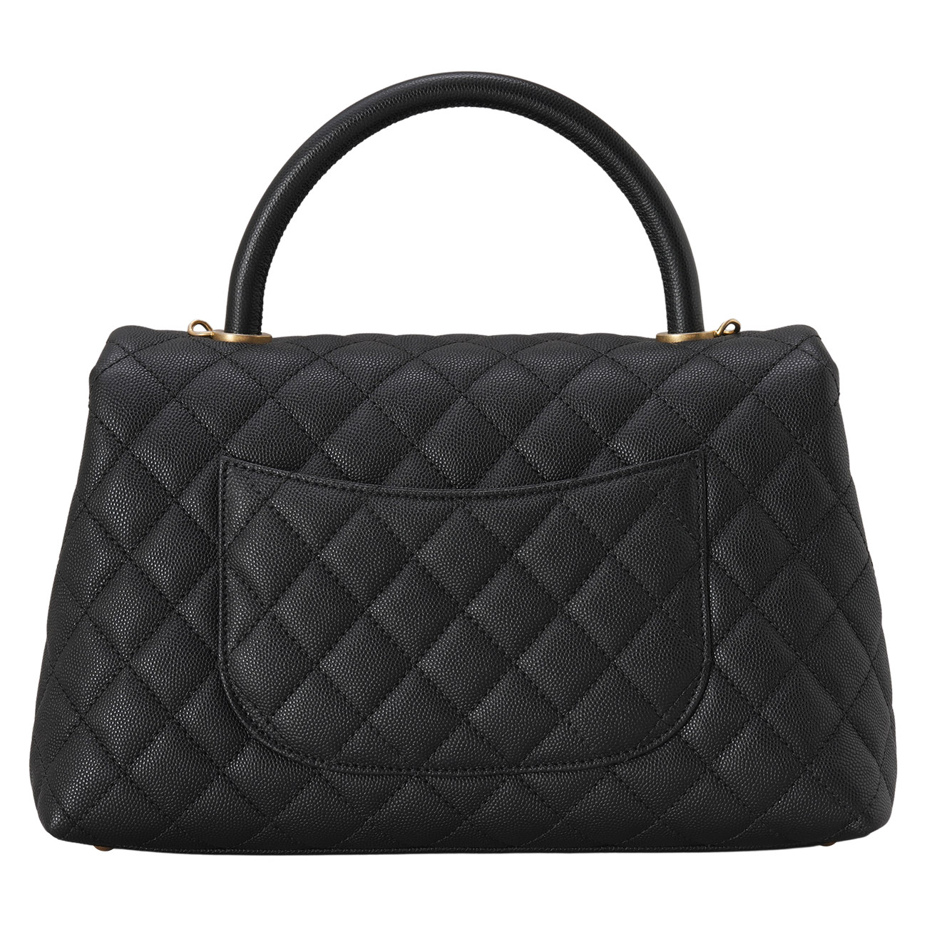 CHANEL(USED)샤넬 캐비어 코코핸들 미듐 백