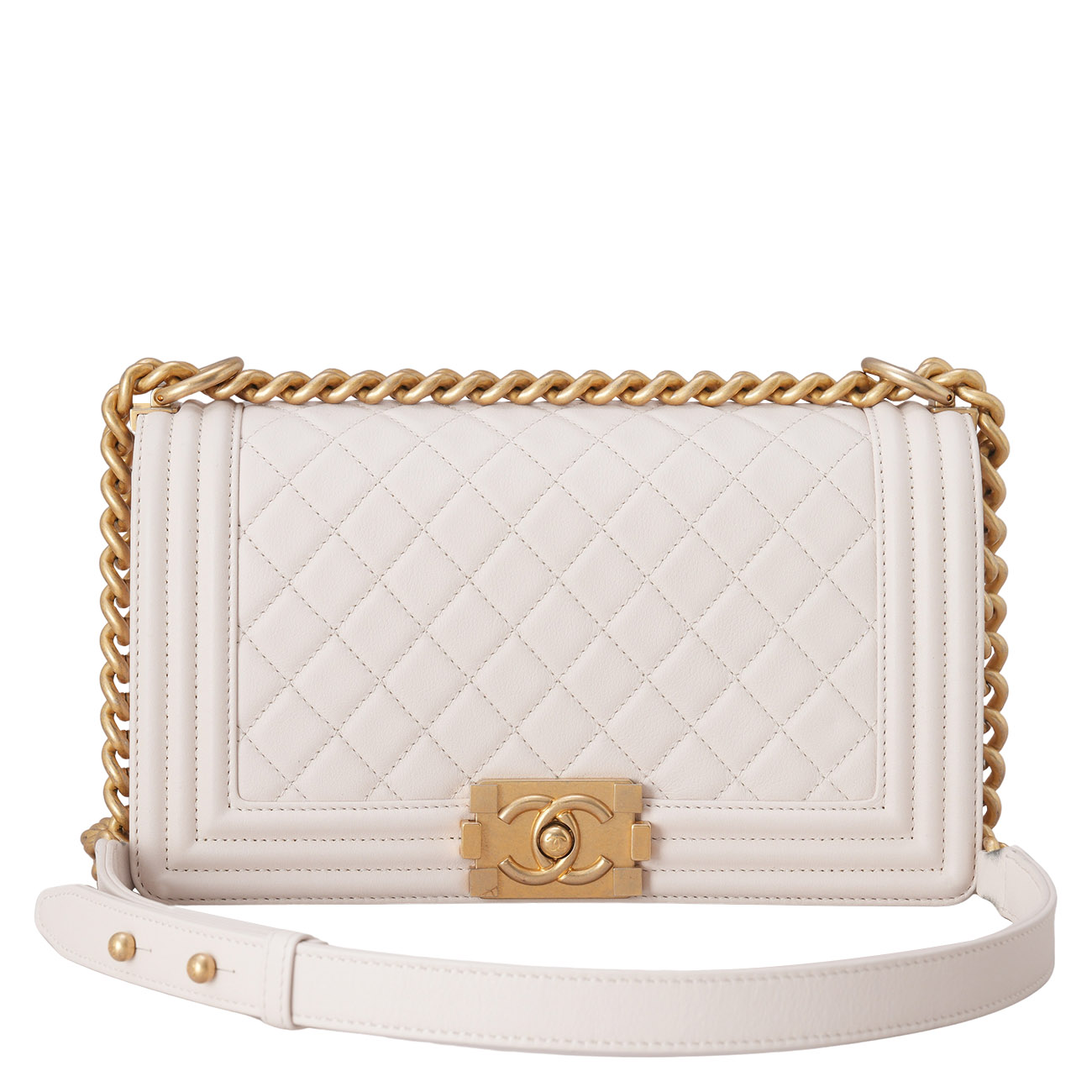 CHANEL(USED)샤넬 보이샤넬 미듐 플랩백
