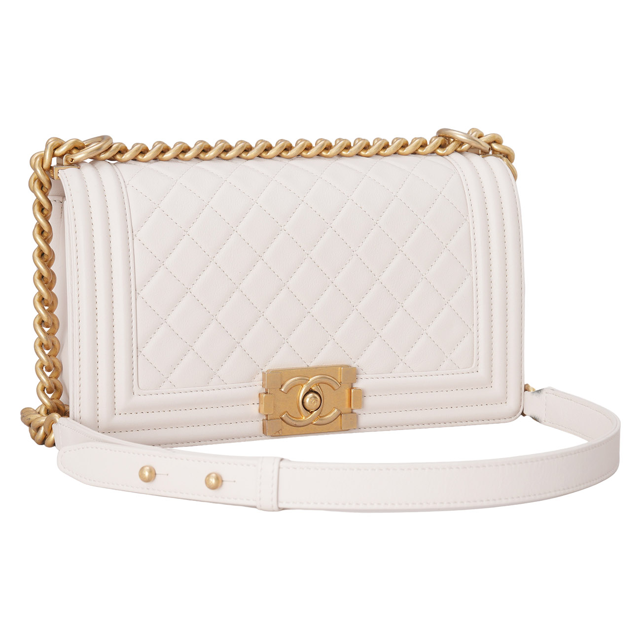 CHANEL(USED)샤넬 보이샤넬 미듐 플랩백